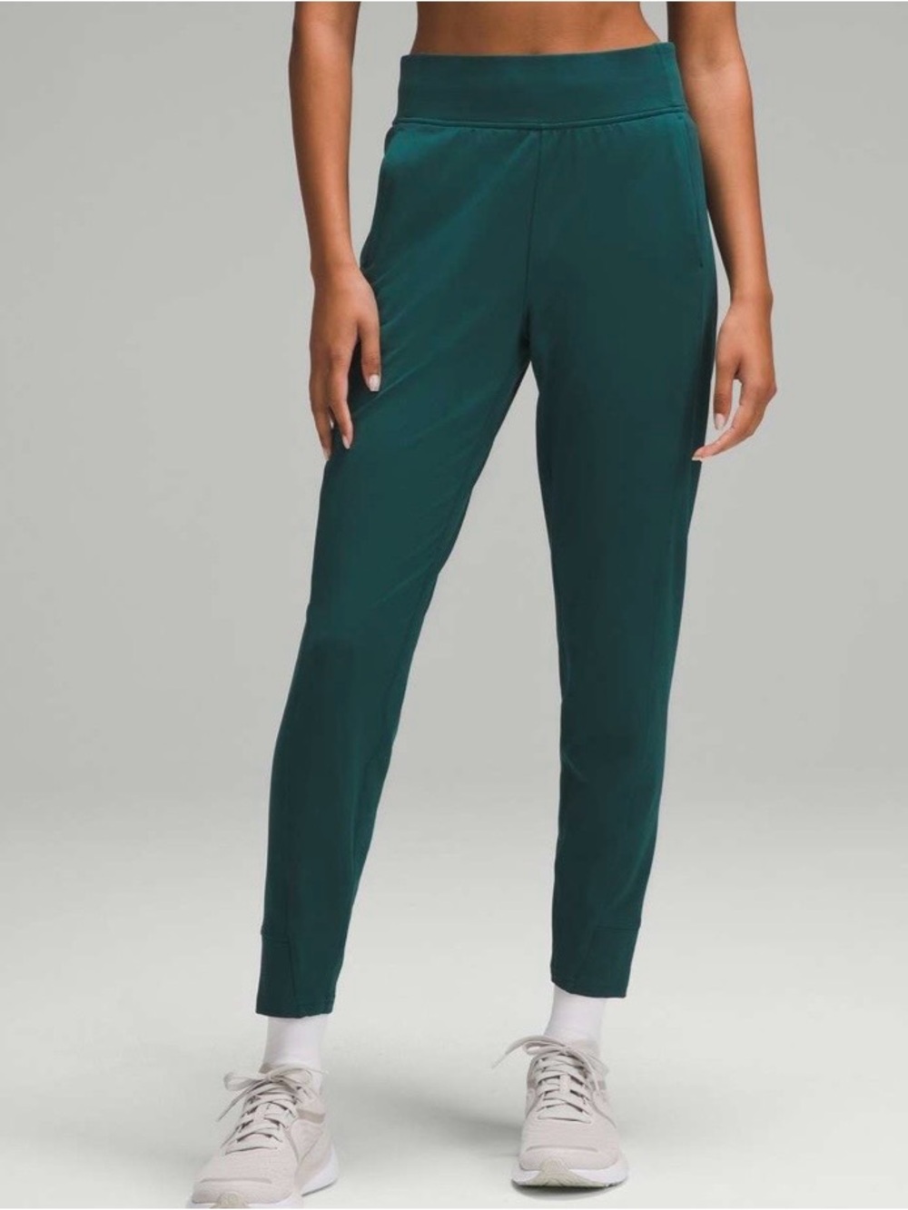 Lululemon Its Rulu Run Fleece High-Rise Jogger *Full Length Storm Teal Size 4